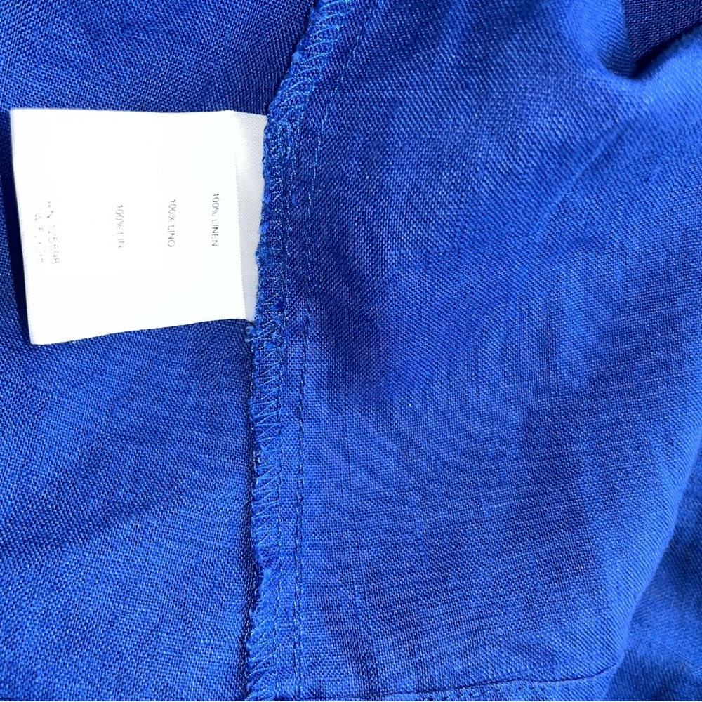 Blue Button-Up Shirt - Picture 8 of 12
